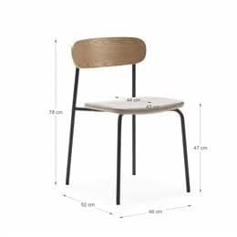 Silla comedor pack de 2 Luvon miniatura 5