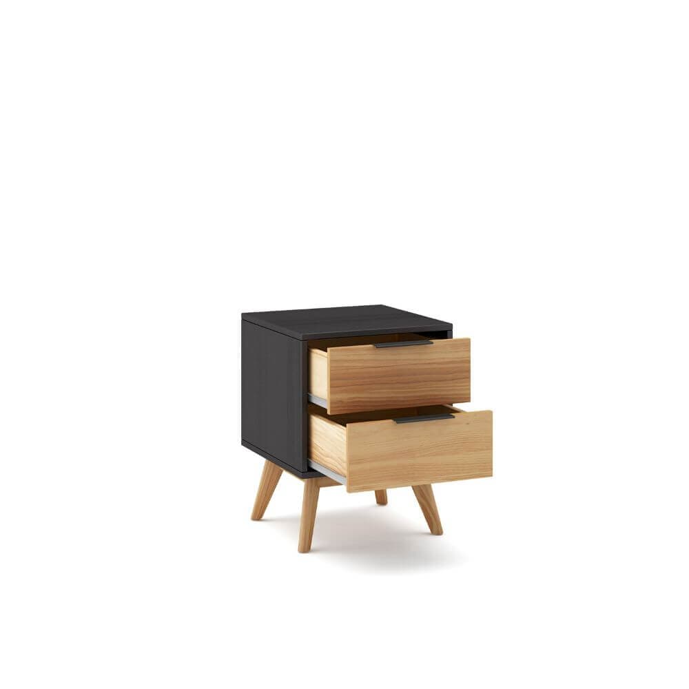 Cabecero con 2 mesitas lavis miniatura 4