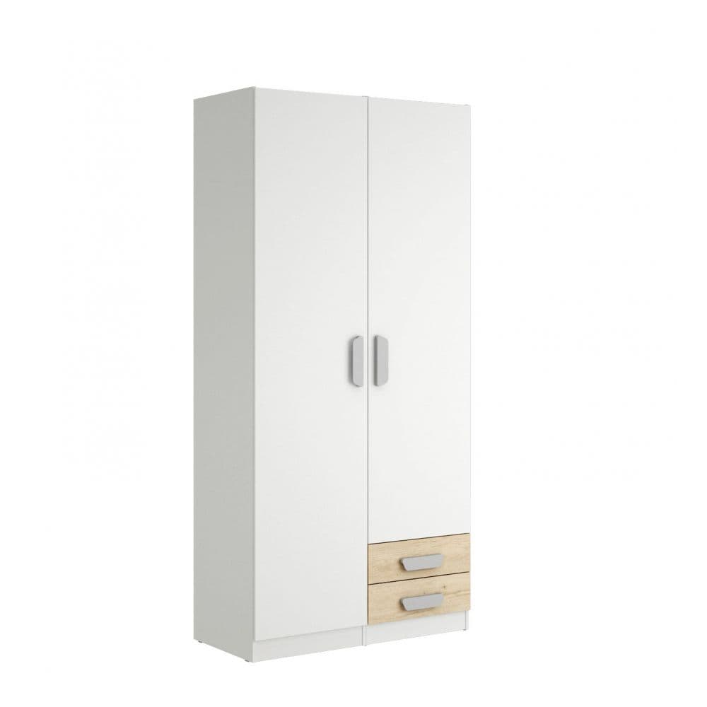 Armario De 2 Puertas con 2 Cajones ( 100 Cm) Pride