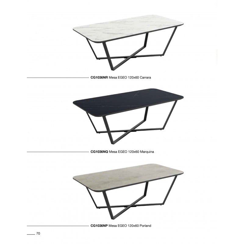 Mesa de Centro rectangular Egeo miniatura 4