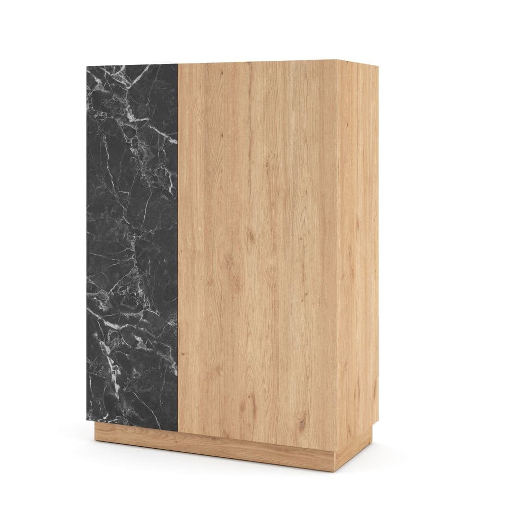 Aparador alto efecto mármol