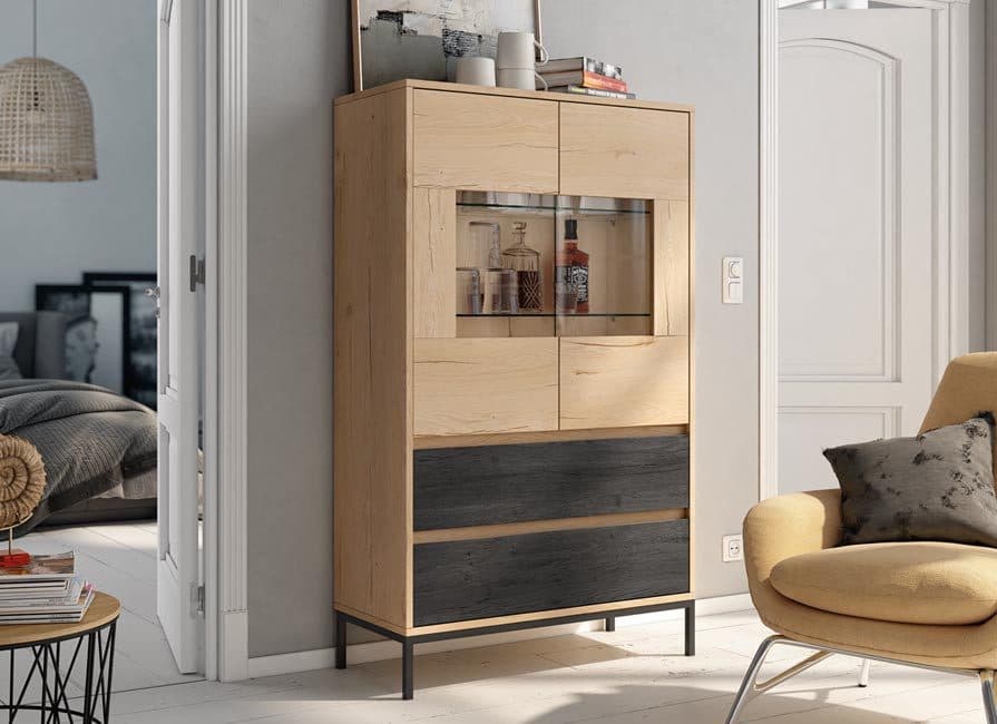 VITRINA ROBLE / EBONY 34