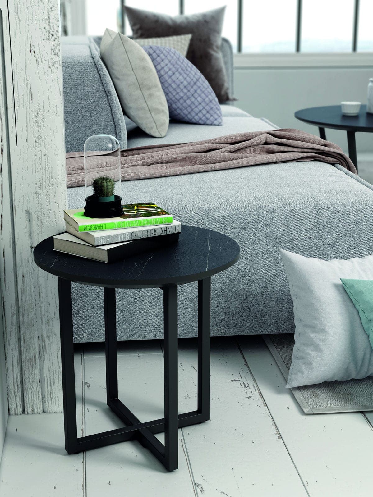 Mesa auxiliar Redonda Conjuring miniatura 2