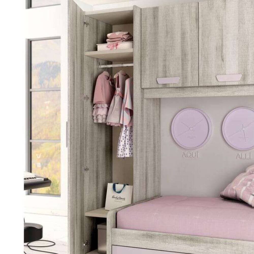 Composición de Dormitorio Juvenil Completa 117 miniatura 8