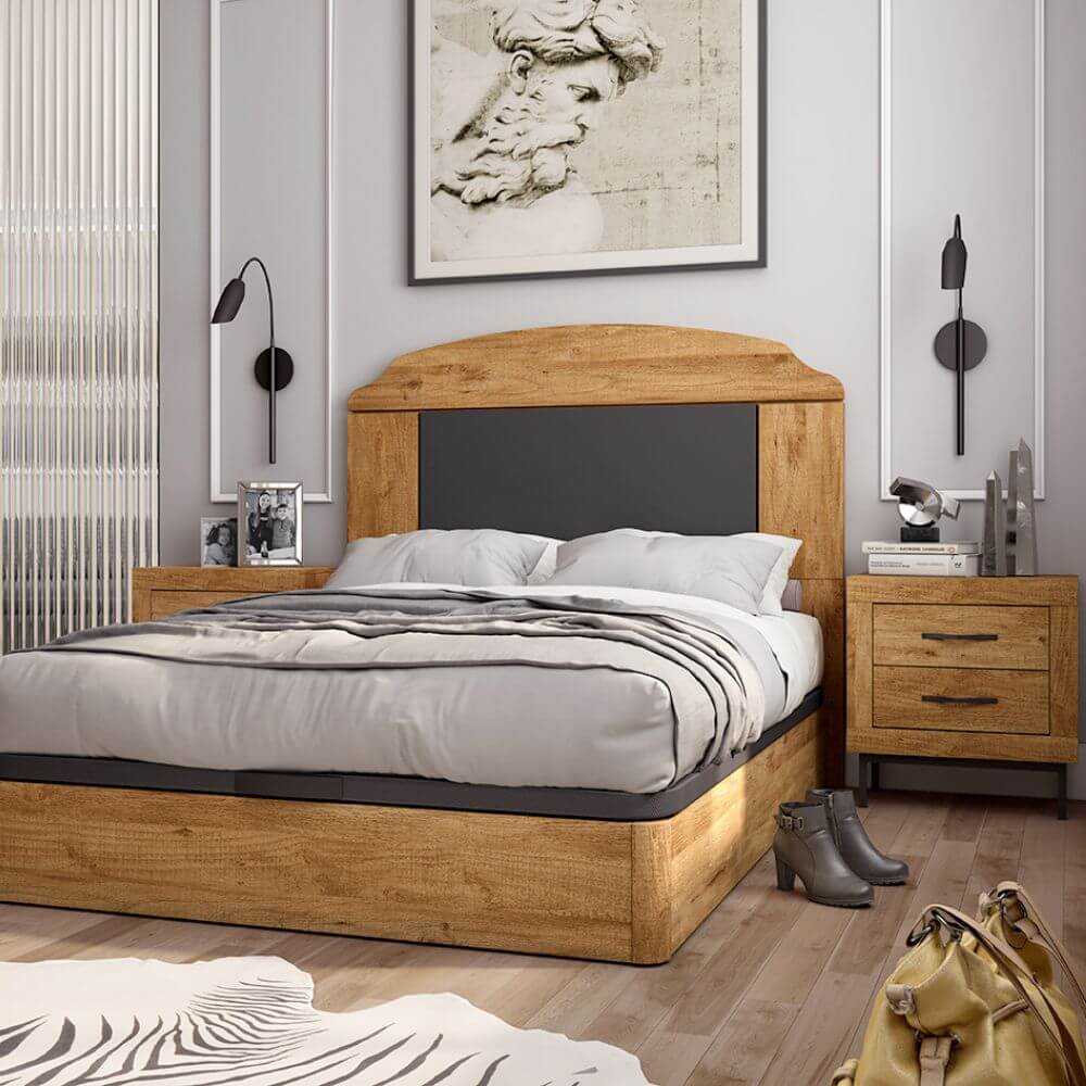 Cabecero con Mesitas Hollywood