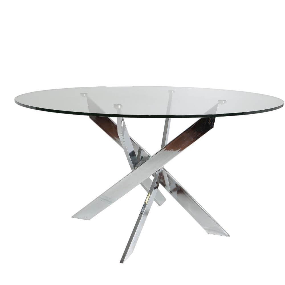 Mesa redonda cristal templado miniatura 5