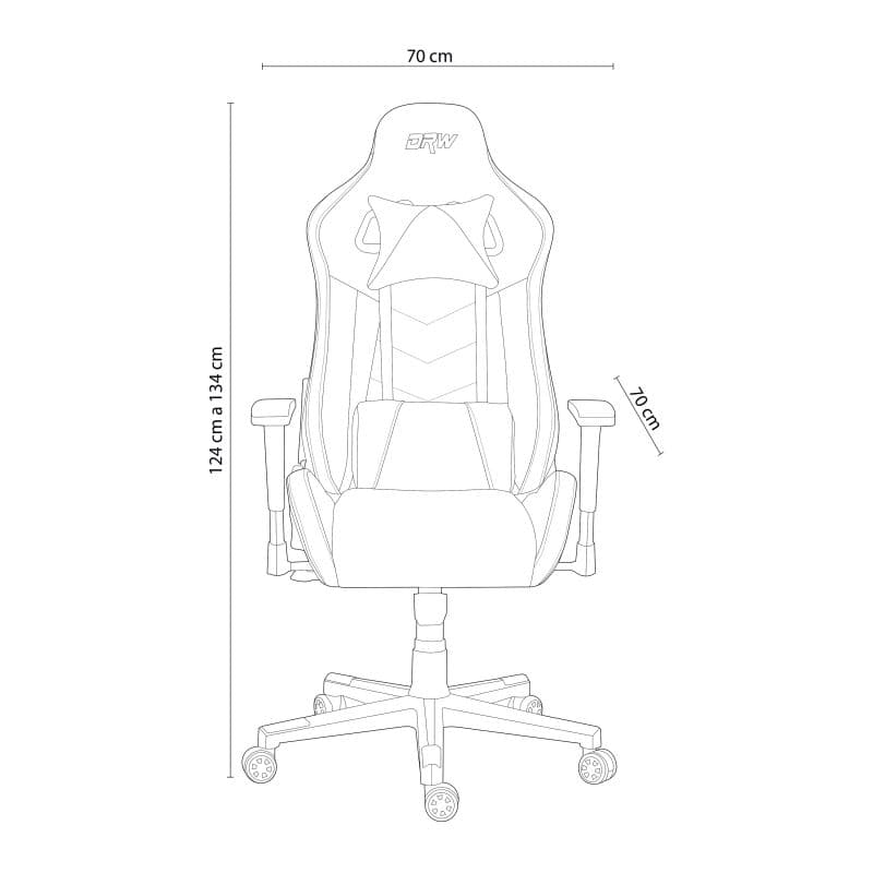 Silla Máximus Gamer miniatura 2