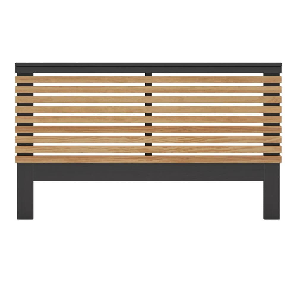 Cabecero con 2 mesitas lavis miniatura 3