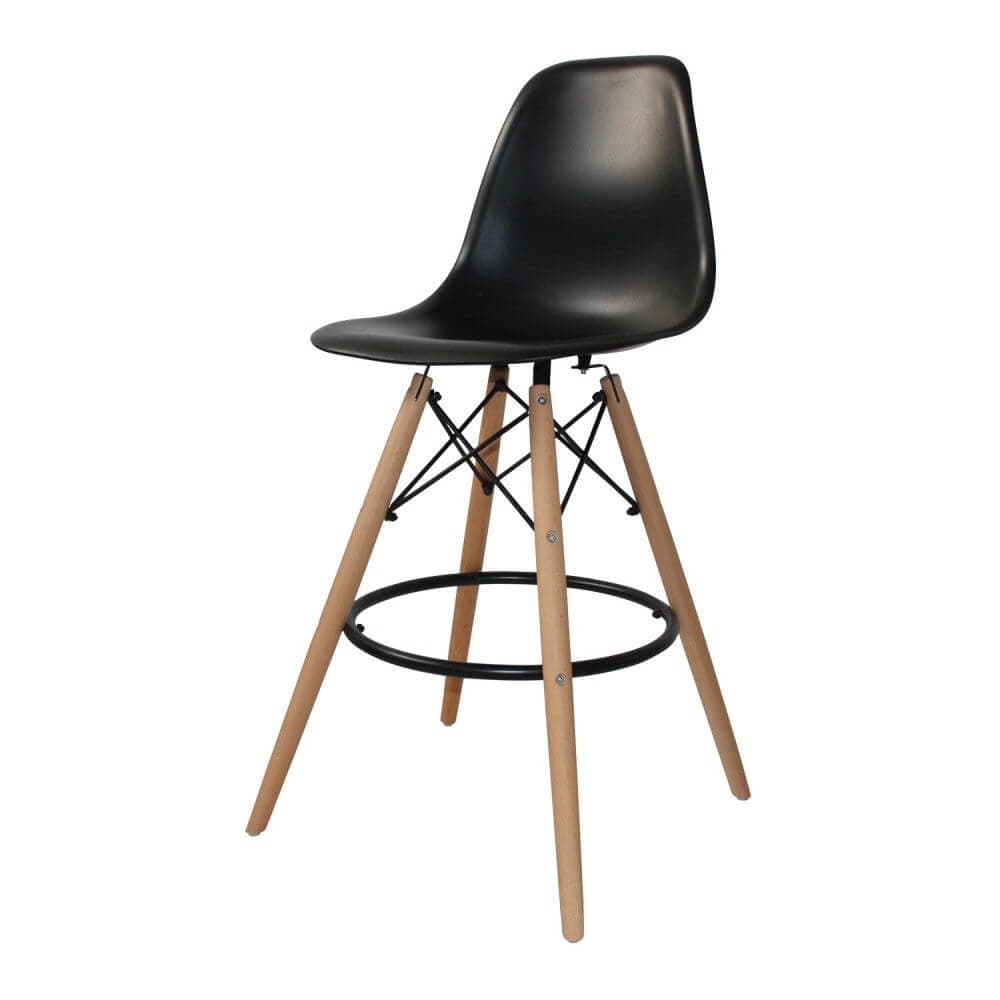 Taburete outlet negro