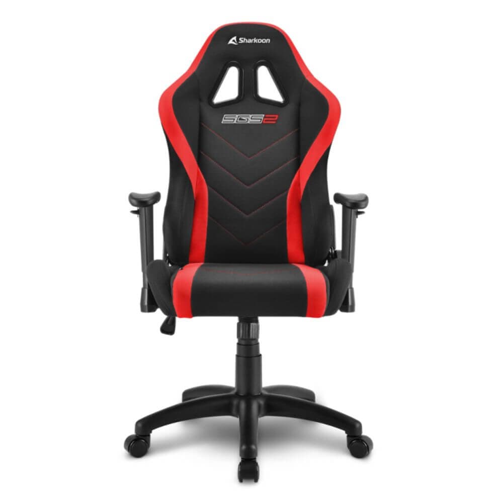 Silla gaming Sharkoon negra y roja miniatura 7