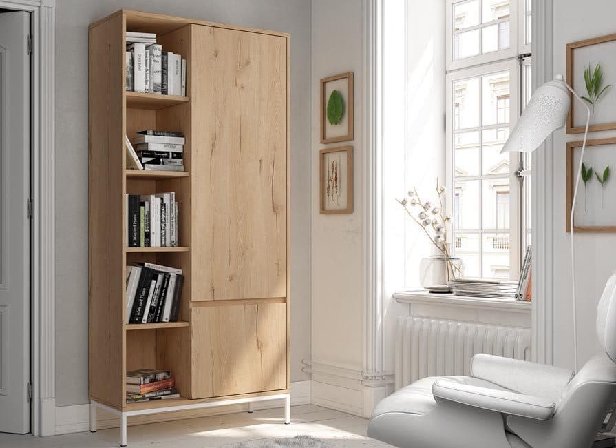 Módulo Estantería Roble 38