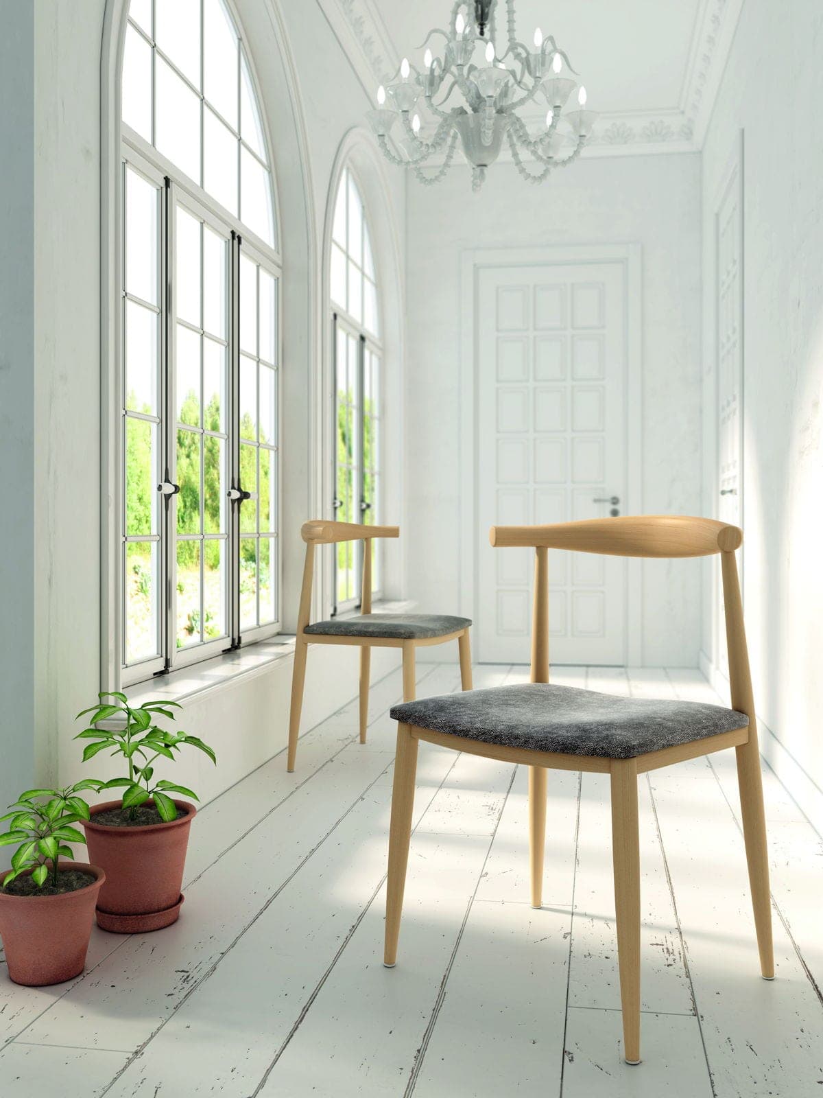 Pack de 4 Sillas Tallín miniatura 2