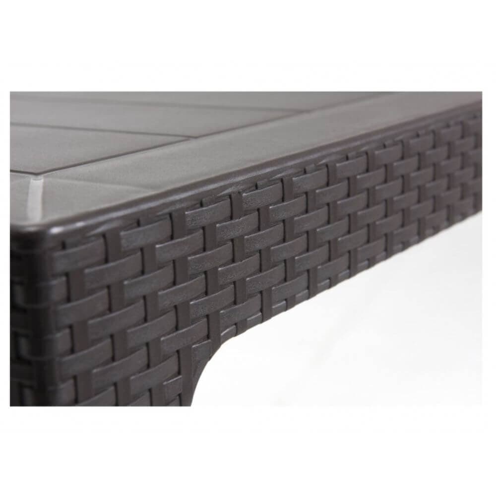 Mesa de interior y exterior Polipropileno 2 80 x 80 Cm miniatura 3