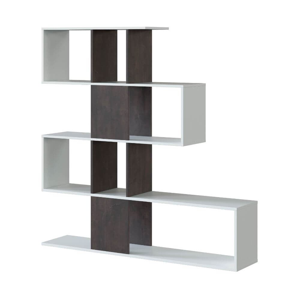 Estantería Zig-Zag Negra miniatura 2