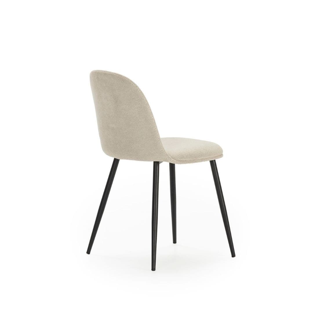 Pack de 4 sillas Manila beige miniatura 6