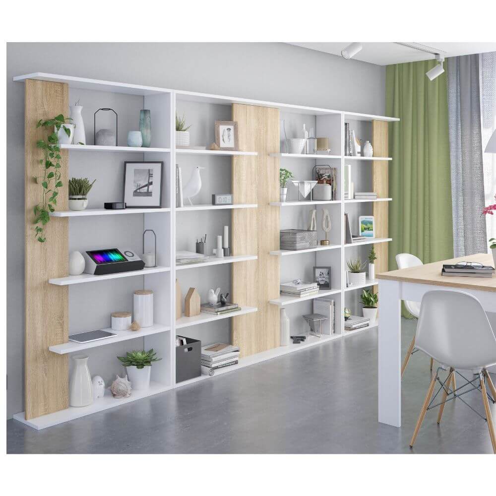 Estantería alta 5 estantes miniatura 7