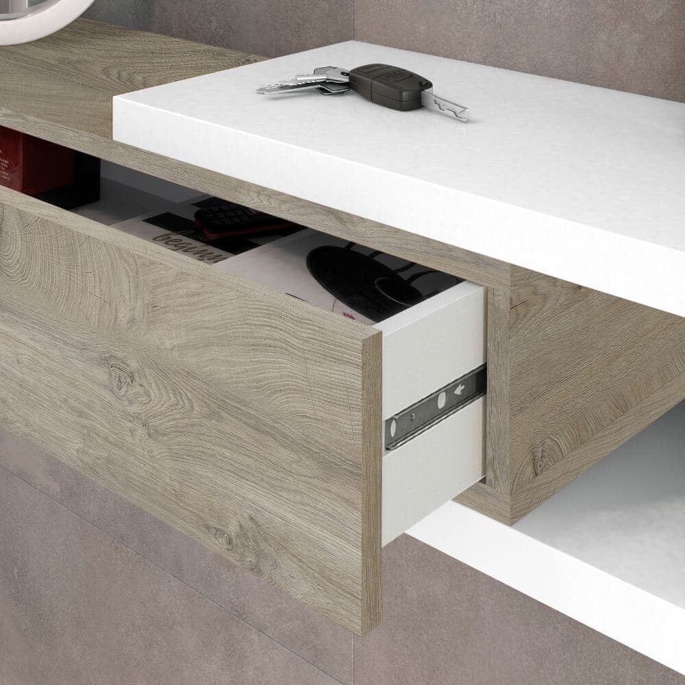 Recibidor diseño con espejo miniatura 3