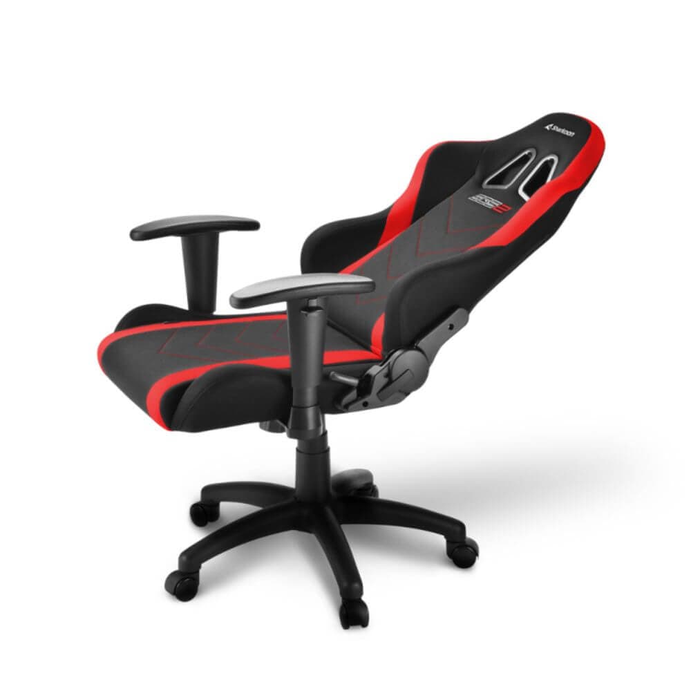 Silla gaming Sharkoon negra y roja miniatura 8