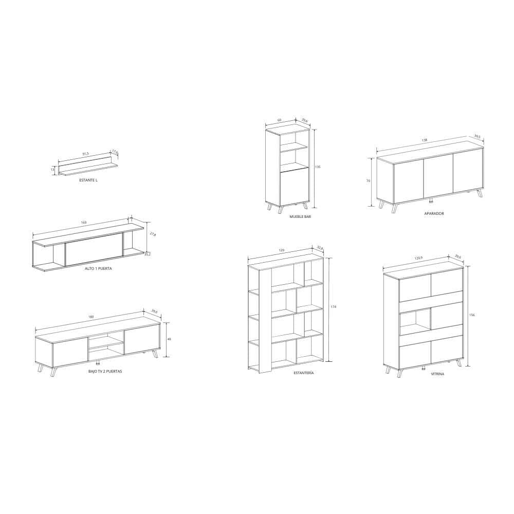 Composición Morris miniatura 4