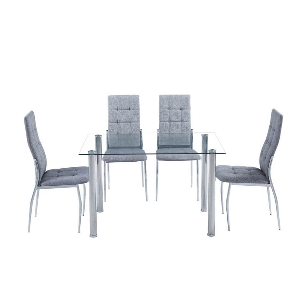 Mesa de comedor cristal Luxury miniatura 4