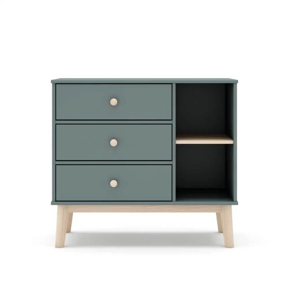 Cómoda de 3 cajones y 2 huecos miniatura 6