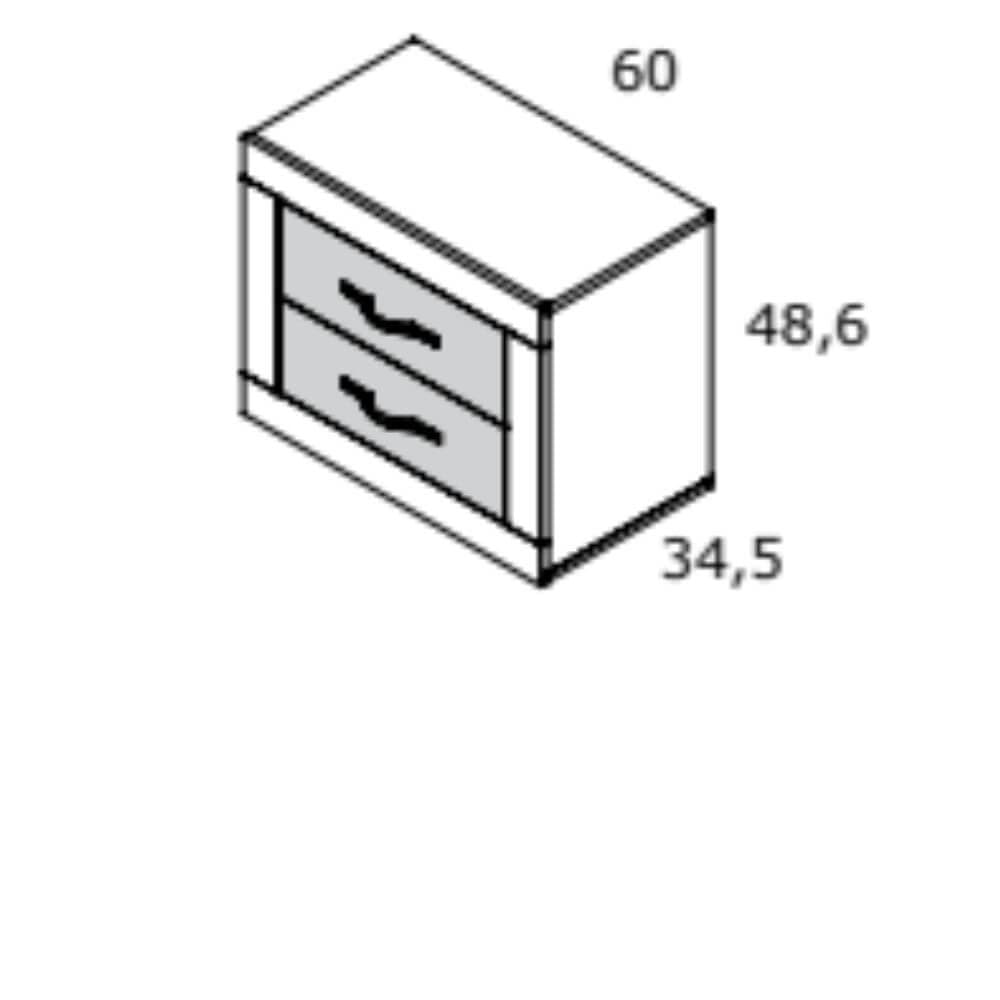 Cabecero con Mesitas Jordan miniatura 4