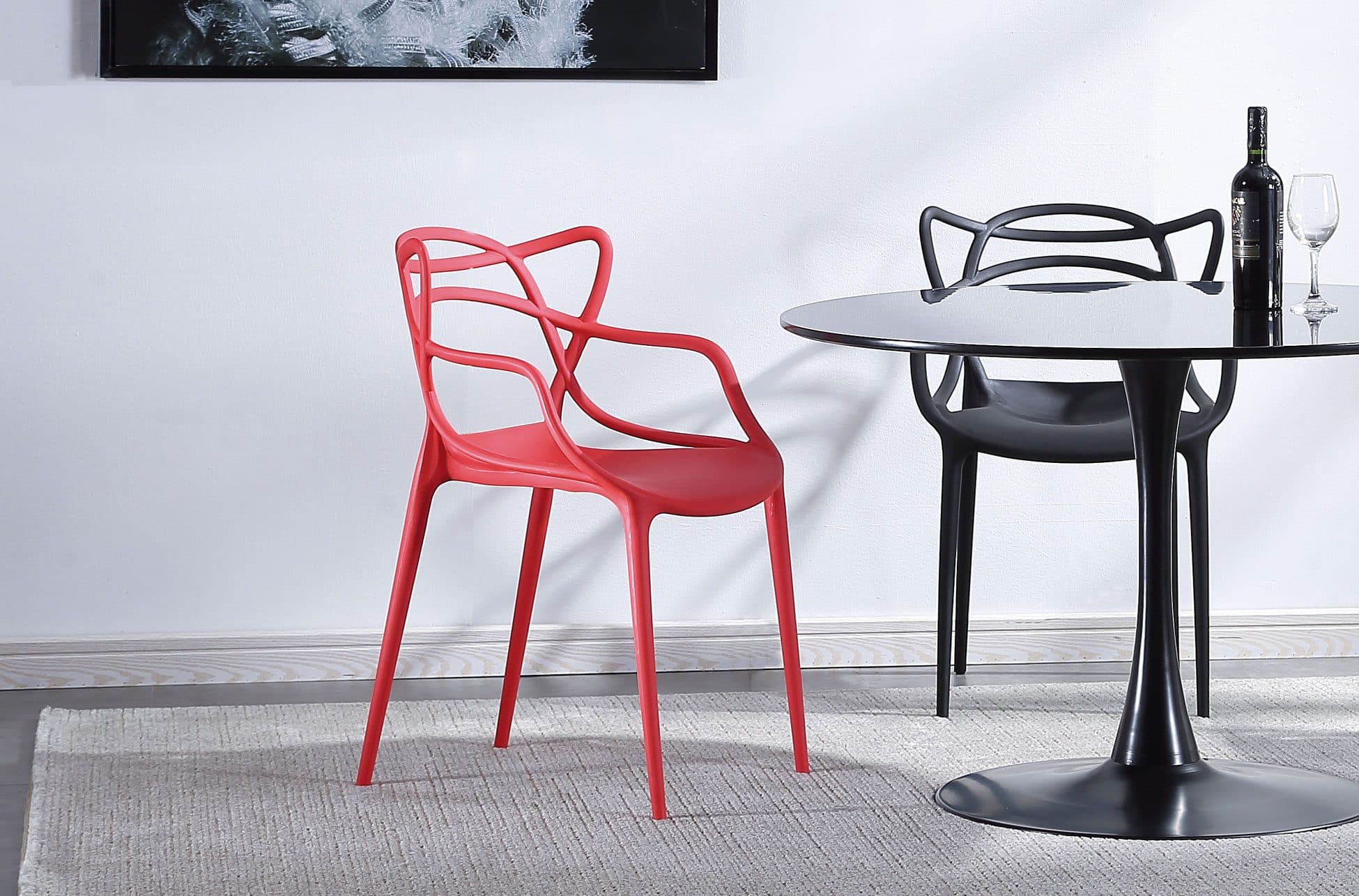 Pack de 4 sillas exterior Outlet miniatura 2