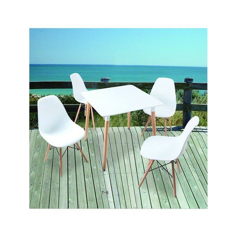 Mesa Cuadrada Madera 80 x 80 miniatura 3