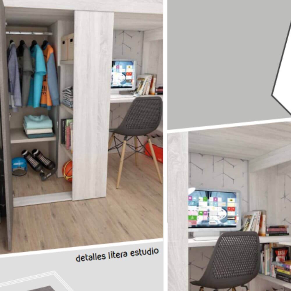 Dormitorio juvenil 139 miniatura 4