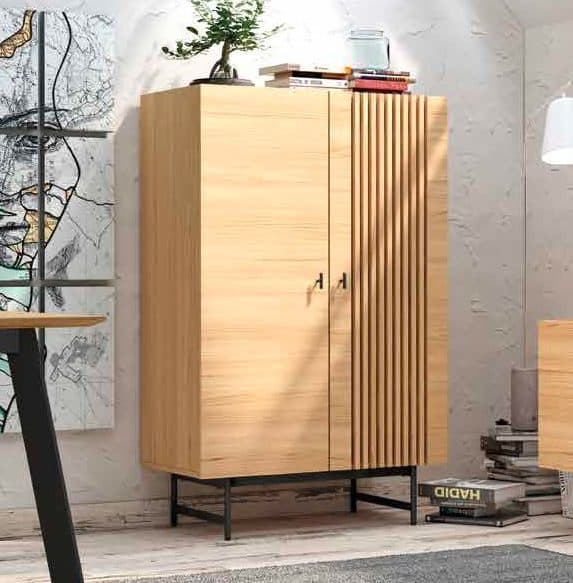 Módulo bar Samurai 2 puertas roble miniatura 2