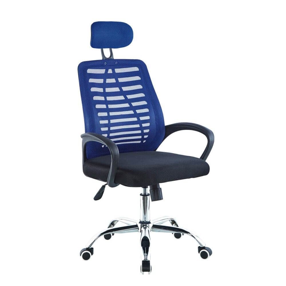 Silla de escritorio azul