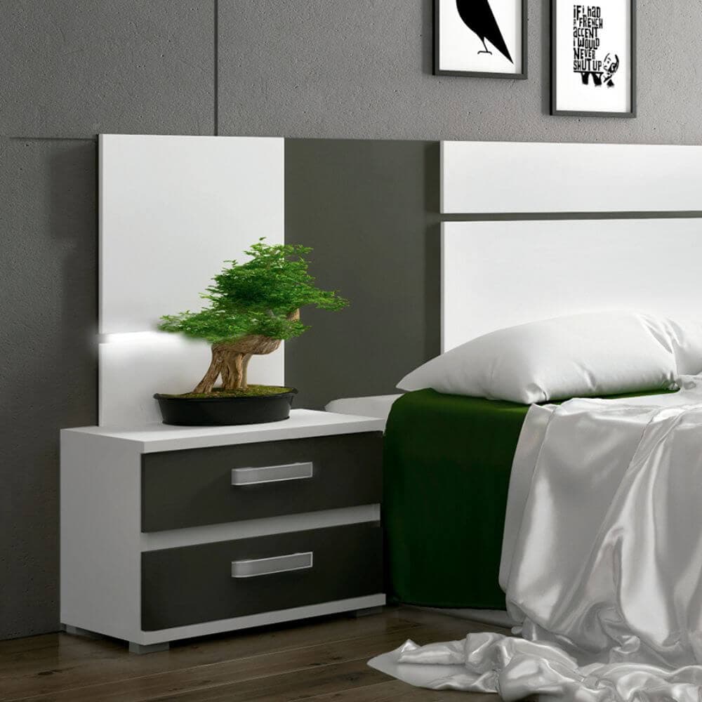 Cabecero más mesitas Daphne miniatura 2