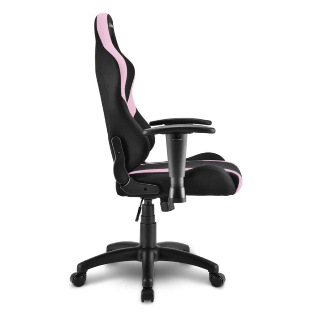 Silla gaming Sharkoon negra y rosa miniatura 6