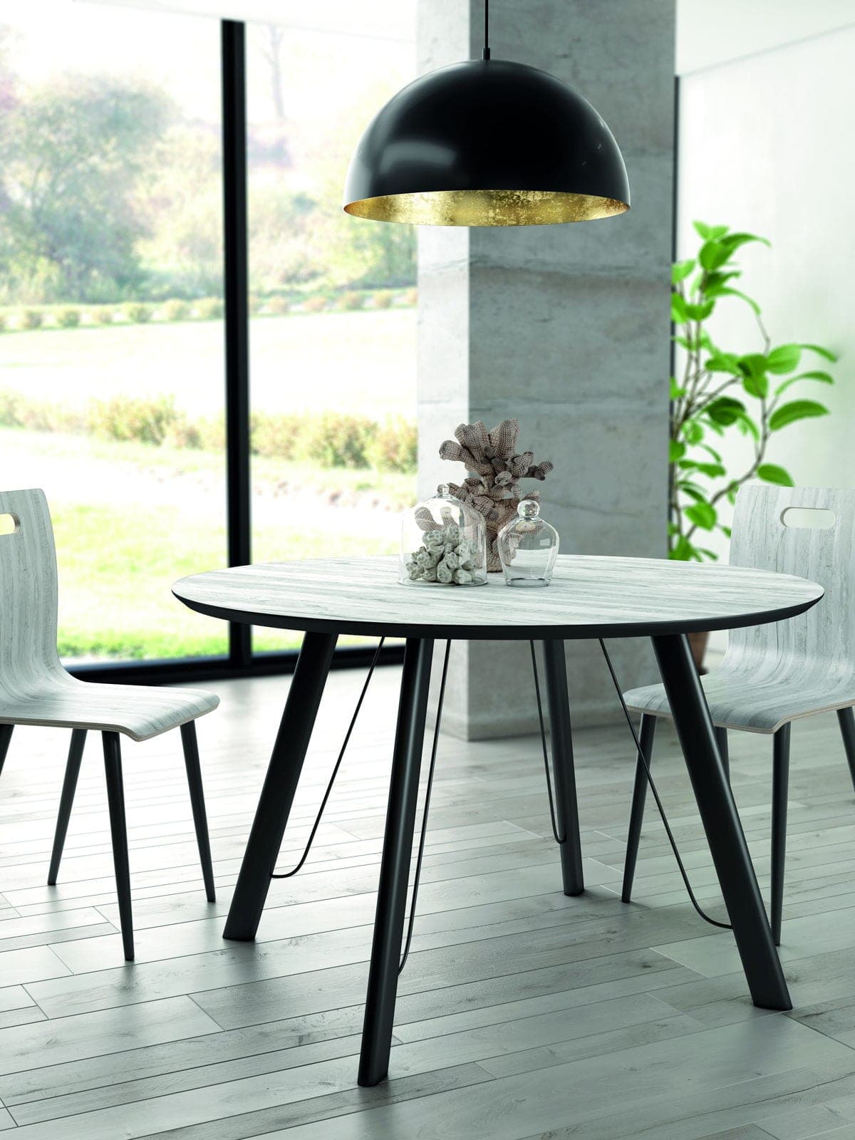 Mesa Redonda Caspio miniatura 2