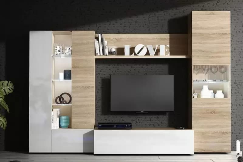 Essential muebles de televisión completo