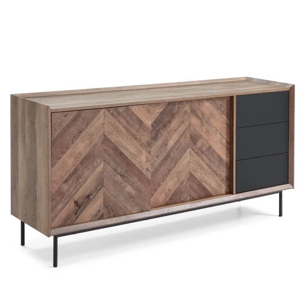 Aparador con puertas correderas