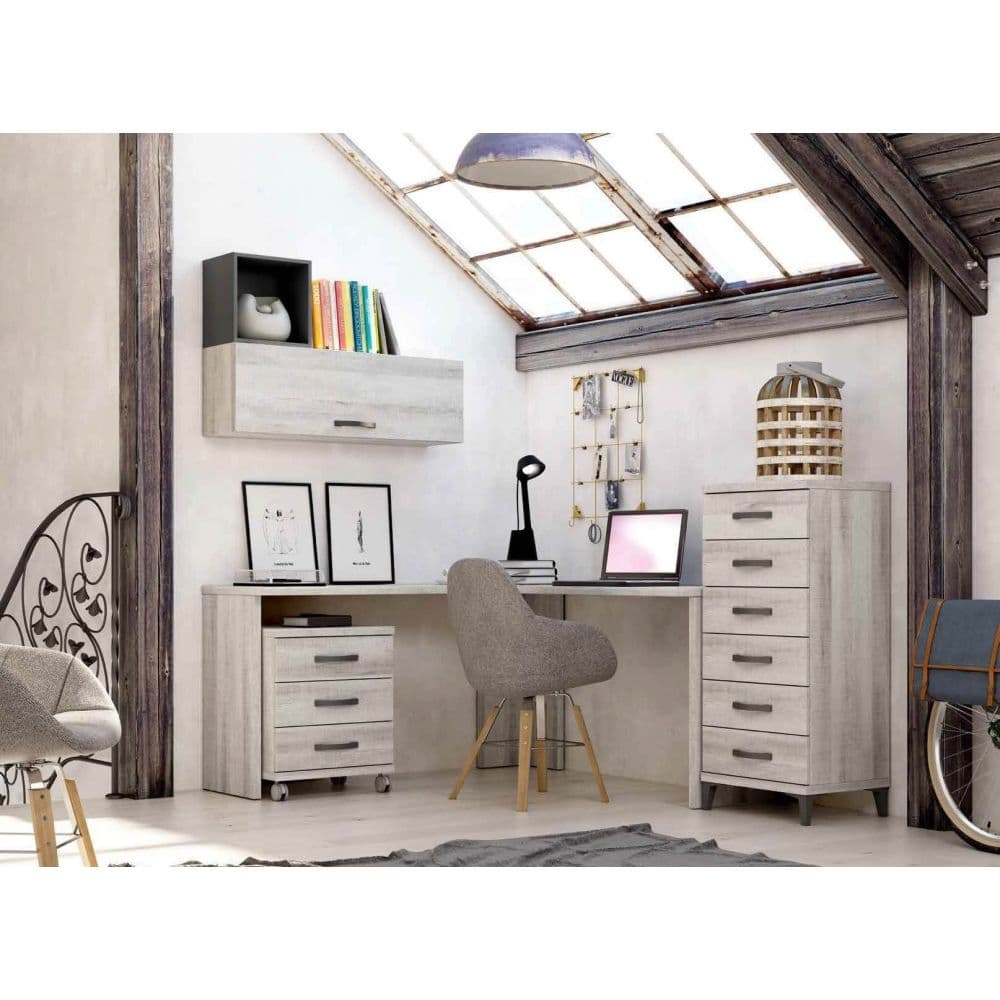 Composición Juvenil Estudio Con Mesita, Xinfonier Y Mesa De Estudio